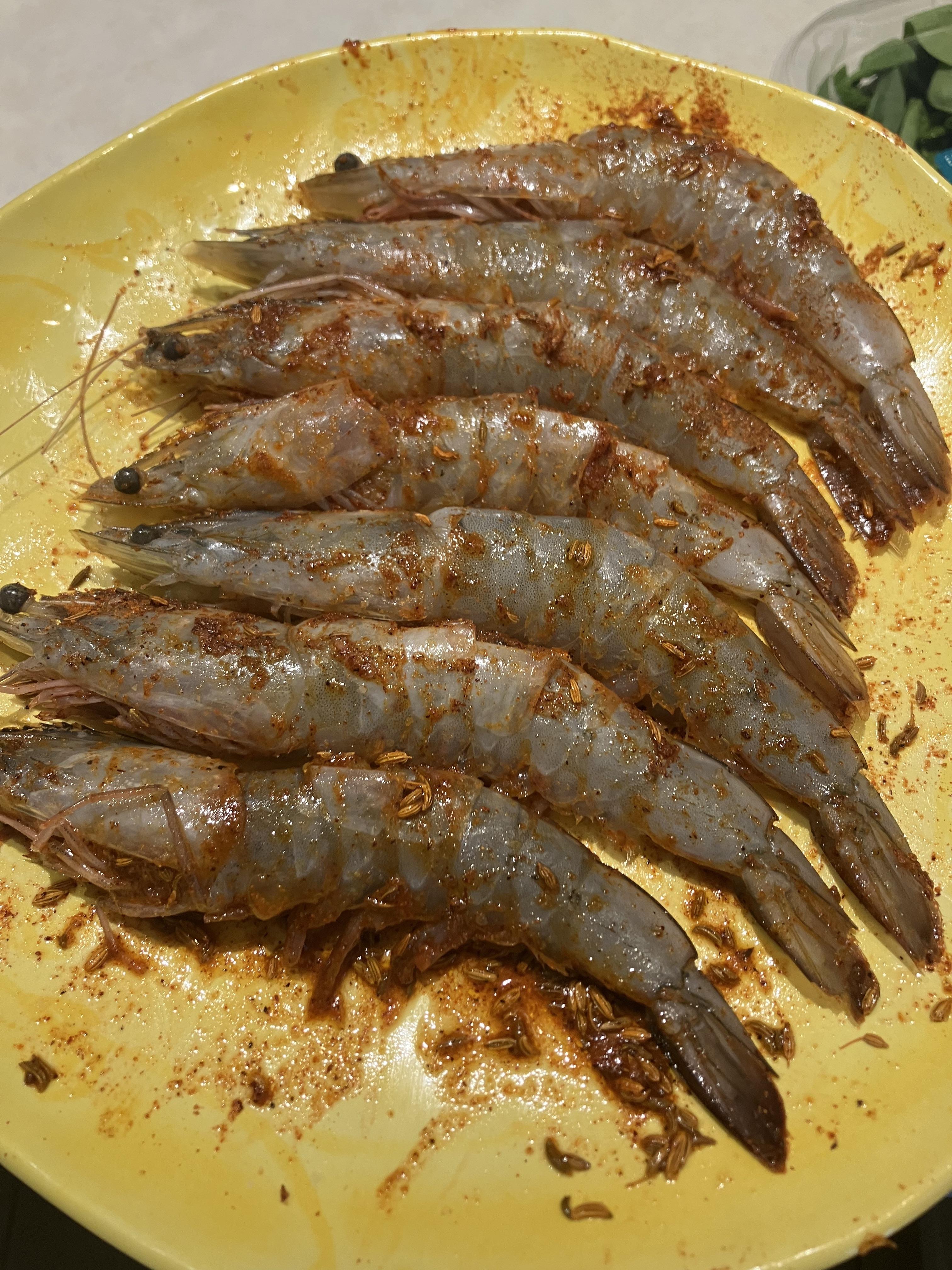 Cajun Shrimp with Shell