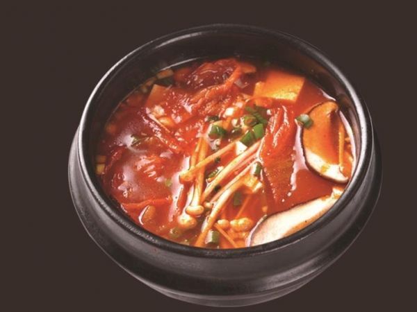 Kimchi Soft Tofu Soup Pot