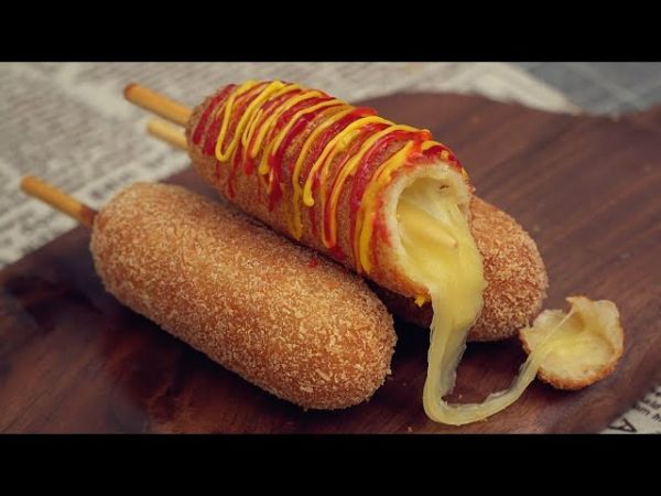 Korean Style Corn Dog (Dinner Only)