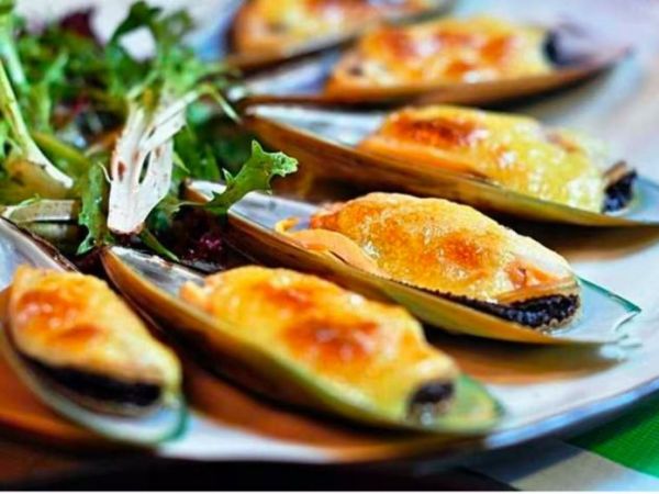 Mussels with Cheese